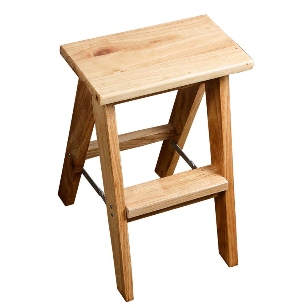 Escabeau escabeau en bois et chaise de cuisine multifonctionnelle