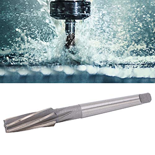 1:10 Kegelschaft Maschinenreibahle Spiralnut Schnellarbeitsstahl Scharfe Schnittkante Industriebedarf für Stahllegierung Holz Kunststoff (0,5 x 1,6 x 0,6)