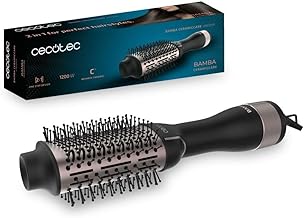 Cecotec Bamba CeramicCare Unique Volumizing Air Brush, 1200 W Power, 2 in 1: Dryer and Shaper, Ceramic Coating, 2 Speeds and 3 Temperatures, Cold Air Function