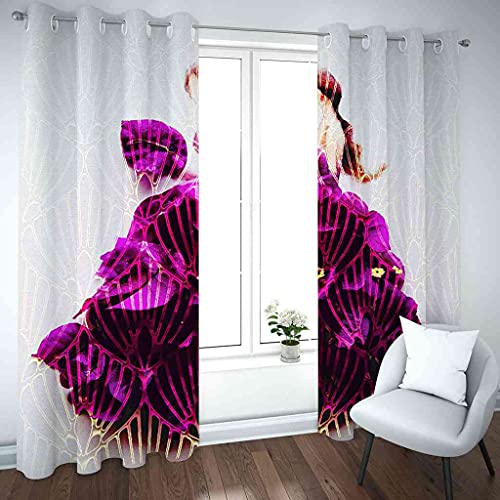 Rideaux occultants 100% polyester isolant thermique phonique 3D - 4