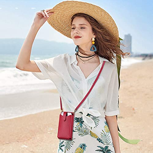 Image of Peacocktion Small Crossbody Cell Phone Purse for Women, Lightweight Mini Small Crossbody Bags for Women with Card Slots