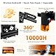 Laser Graviermaschine 10W, L2 MAX mit Gehäuse Lasergravur, 7 Sicherheitsverbesserungen, 0,01mm Präzision CNC Hochpräzise Laser Cutter 300x300 mm Arbeitsbereich für Holz, Metall, Acryl, Glas, Leder