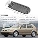 Center Console Armrest Cover Cap Compatible with 1999-2005 Volkswagen Beetle 1999-2004 VW Golf Jetta Passat Auto Leather Suture Console Lid Cover Replacement (Black)
