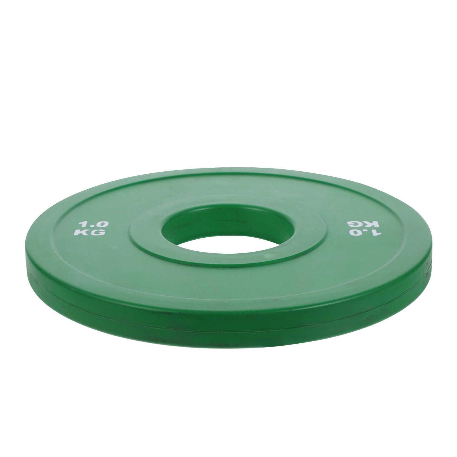 Disco de Peso Tecnología de Reducción de Ruido de 1kg Recubierto de Goma Resistente para Entrenamiento de Fuerza y Levantamiento de Pesas