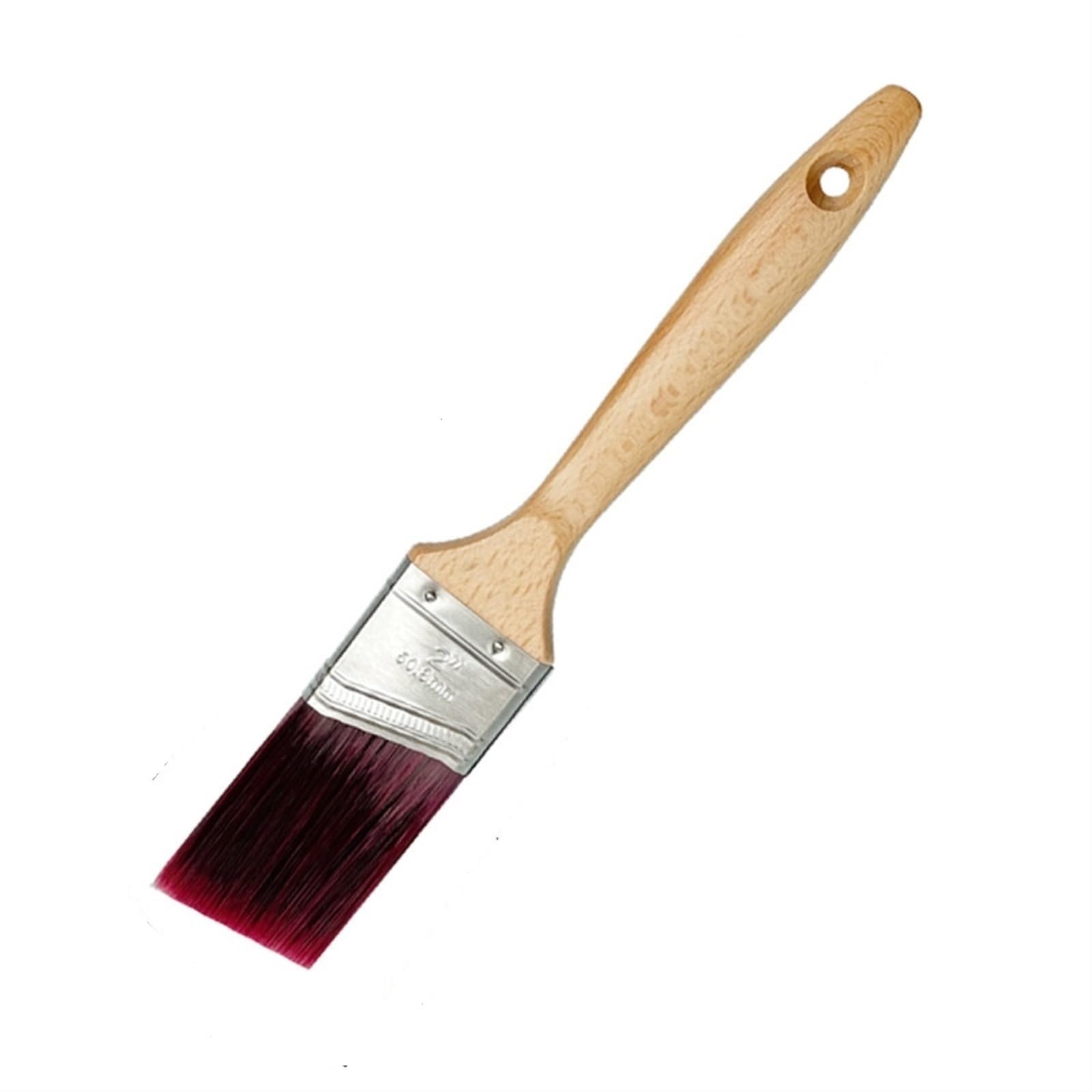 Pędzel malarski z drewnianym uchwytem, Pędzle malarskie klasy profesjonalnej Art 1,5" 2" 2, 3" kątowe(2inch)
