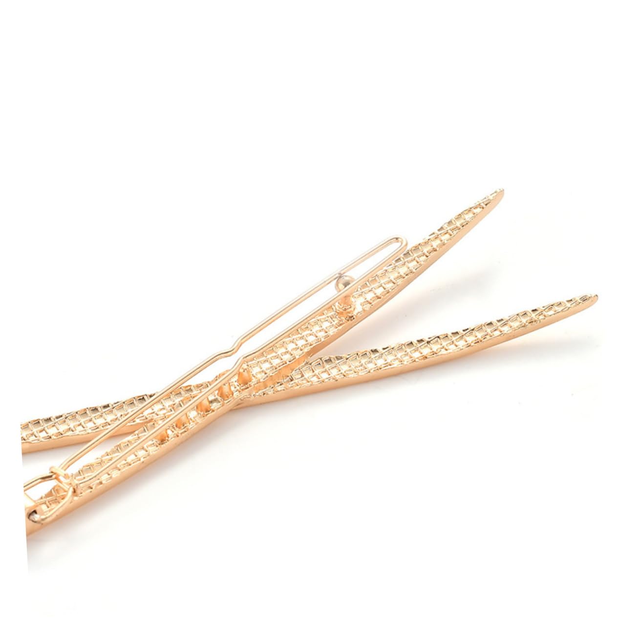 Healeved Fermaglio per da donna barrette hair clip hair bow hair pin fermacapelli forcina geometrica accessori per forcine per