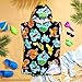Pokemon Bath Towels 100% Cotton Towels Kids Teens Beach Pool Shower Travel Essentials (Multi, 6-9 Years)