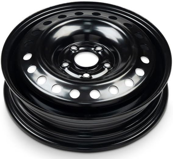 New 16x6.5 inch OEM Direct Replacement Steel Wheel for Nissan Sentra 2013–2025 5-114.3mm Black 16 in Rim 403003RB0E