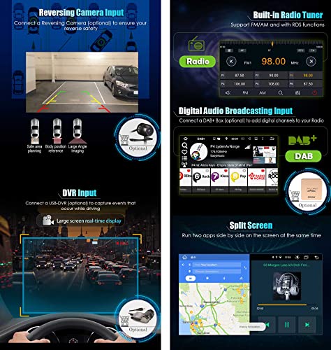 Erisin 8-Core Android 12 Autoradio Sat Nav voor Alfa Romeo Mito met Draadloze Carplay Android Auto DSP Bluetooth… - Image 6