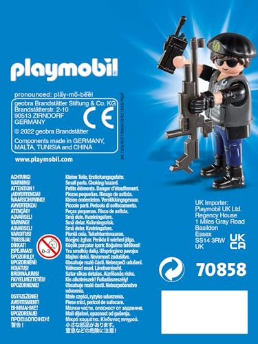 Playmobil 70858 Policier - vue 4