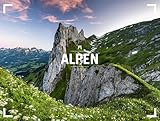 Alpen Gallery Kalender 2026 | Bildstarker Berge-Kalender im großen Querformat (66x50 cm) | Berge und Natur im Großformat