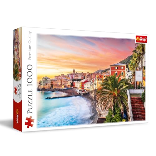 Puzzle Trefl Bogliasco, Liguria, Italia - 1000 piezas 26.7x18.9 pulgadas miniatura 1
