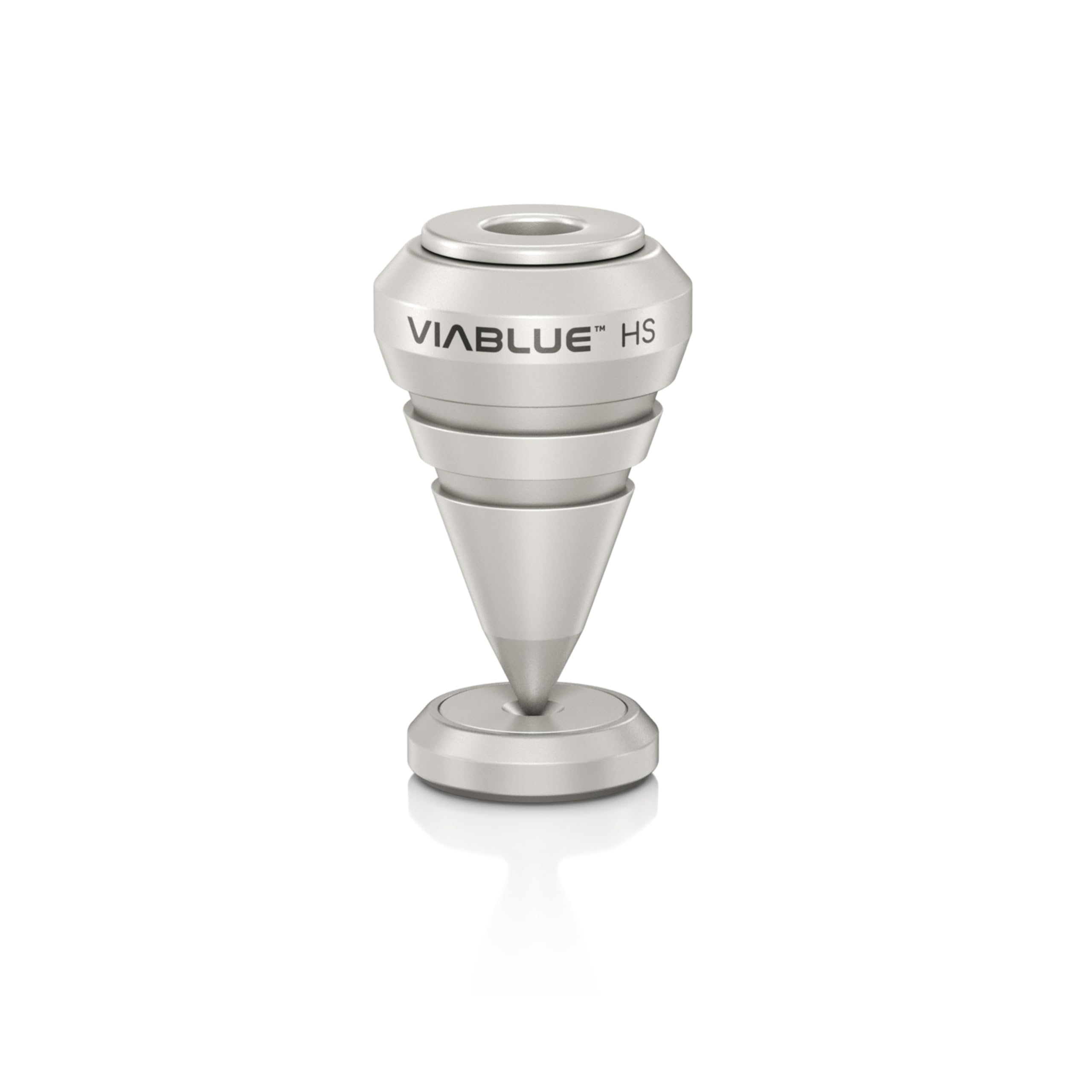 VIABLUE HS Spikes für Lautsprecher, Subwoofer und vibrierende Geräte * Silber *