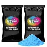 Chameleon Colors Blue Gender Reveal Powder - Blackout Kit - Two 1 lb Bags - Vibrant Blue Color - Powder for Baby Boy Gender Reveal - Color Not Visible Through Bag - Easy Cleanup - Non-Toxic
