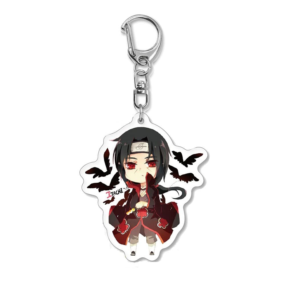 Anime Keychain Acrylic Naruto Cartoon Characters (ITACHI)