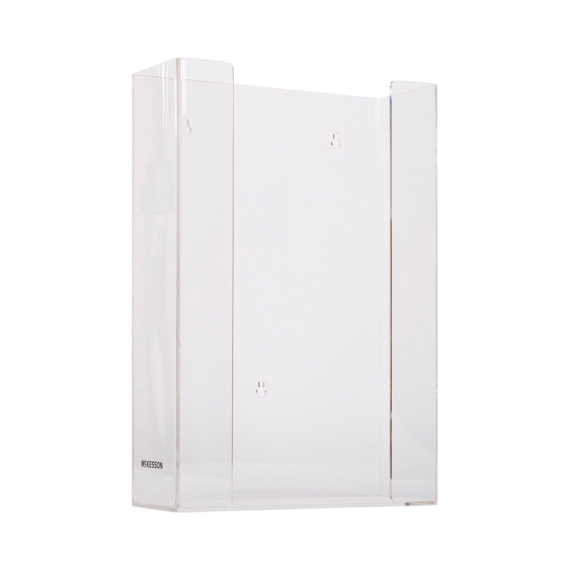 McKesson Glove Box Holder, Clear, 11 x 4 1/4 x 16 in, 3 boxes