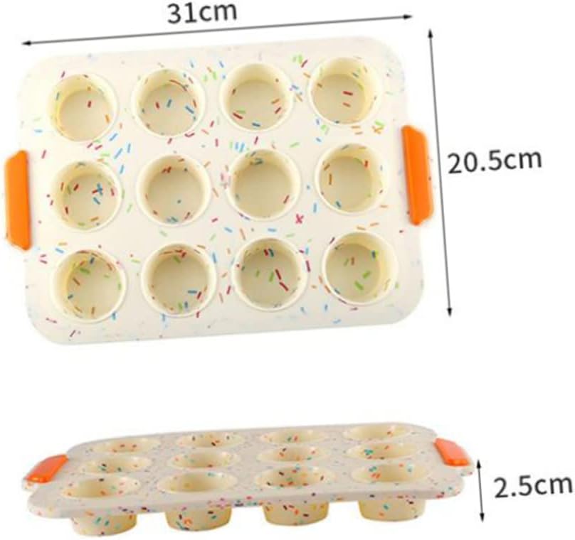 PRETYZOOM Creative Silicone Baking Dish Cookies Pudding Mold for Diy Easter Bunny Cake