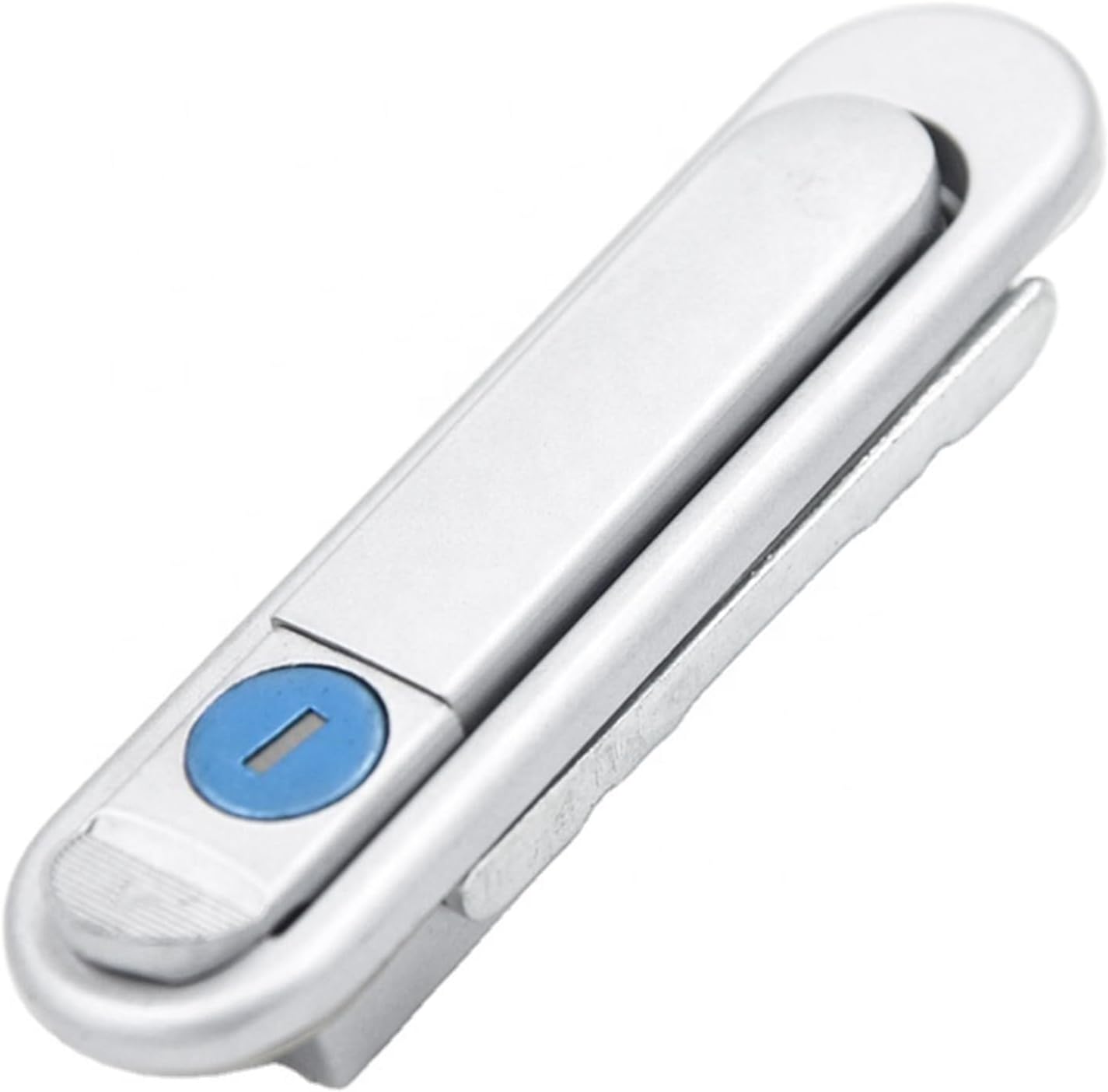 Zinc Alloy Electrical Cabinet Door Panel Small Swing Flush Handle Lock 1Pcs