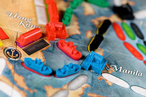 Days of Wonder, Zug um Zug – Weltreise, Familienspiel, Brettspiel, 2-5 Spieler, Ab 10+ Jahren, 90+ Minuten, Deutsch – Bild 6