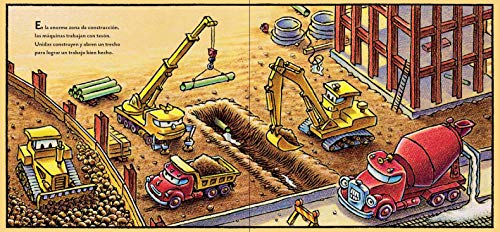 Buenas noches, construccion. Buenas noches, diversion. (Goodnight, Goodnight, Construction Site Spanish language edition): (Bilingual Children's Book, Spanish Books for Kids) (Spanish Edition) - Image 2