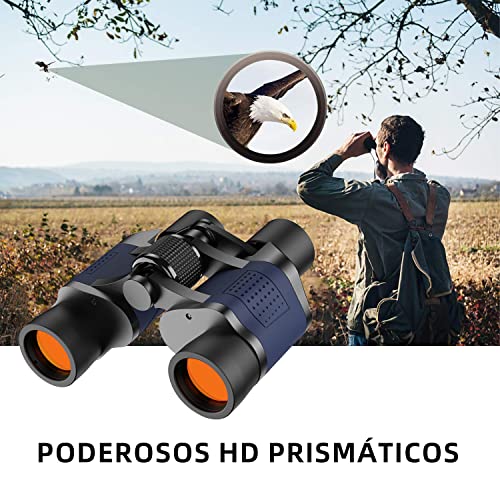 Fernglas 10x60, Fernglas mit Nachtsicht, Super Klarem BAK4-Prism FMC-Objektiv Ferngläser Erwachsene und 36mm Groß Feld… – Bild 3