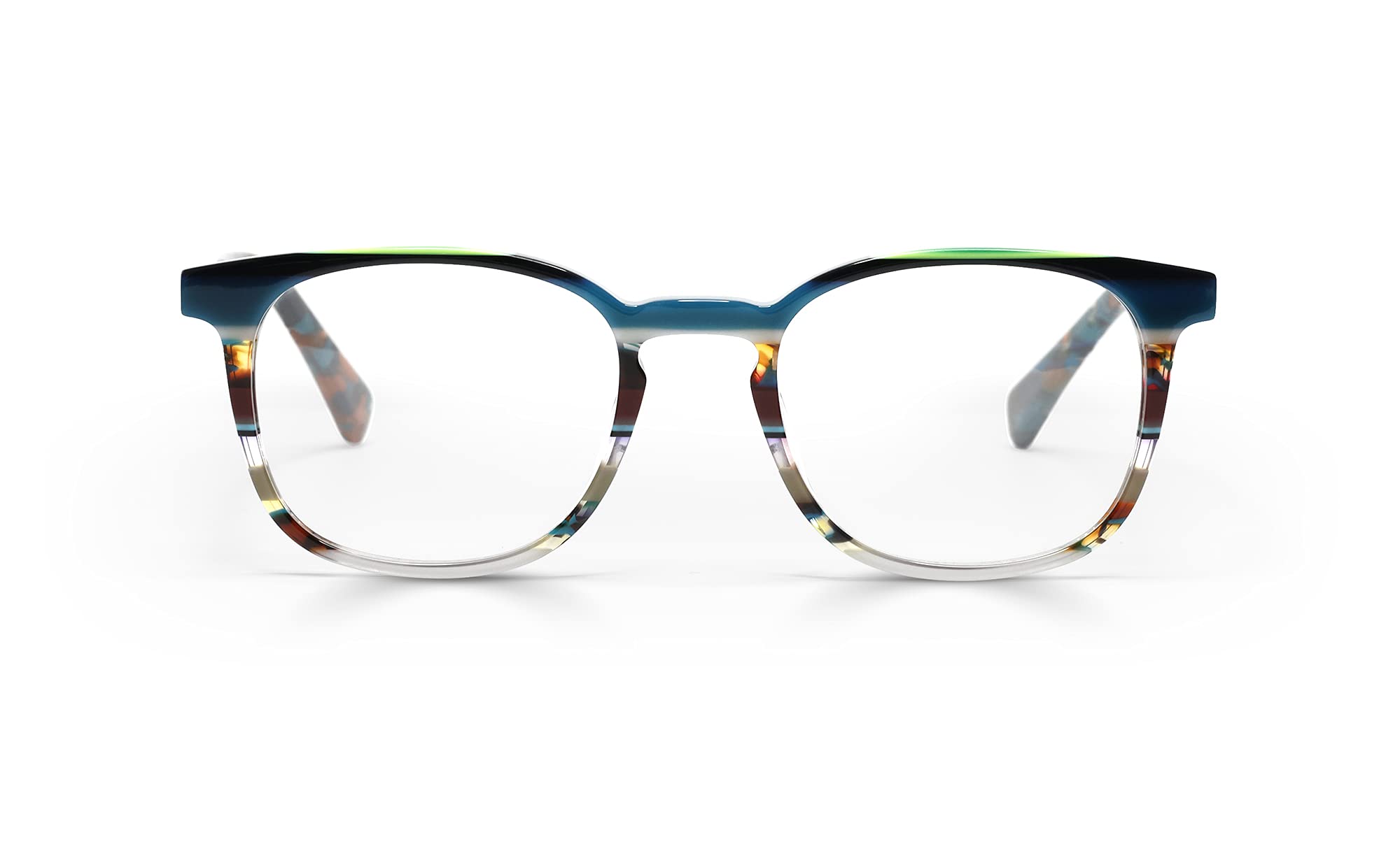 eyebobs - Boardroom | Premium Reading Glasses for Men and Women | Square Frame for Average Faces | Available in 0.0x - 4.0x