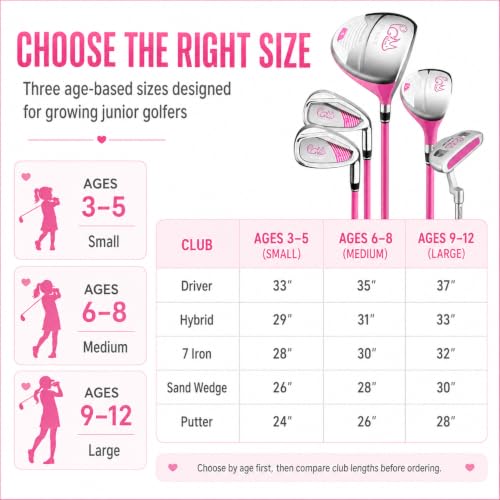 PGM Junior Golf Club Set