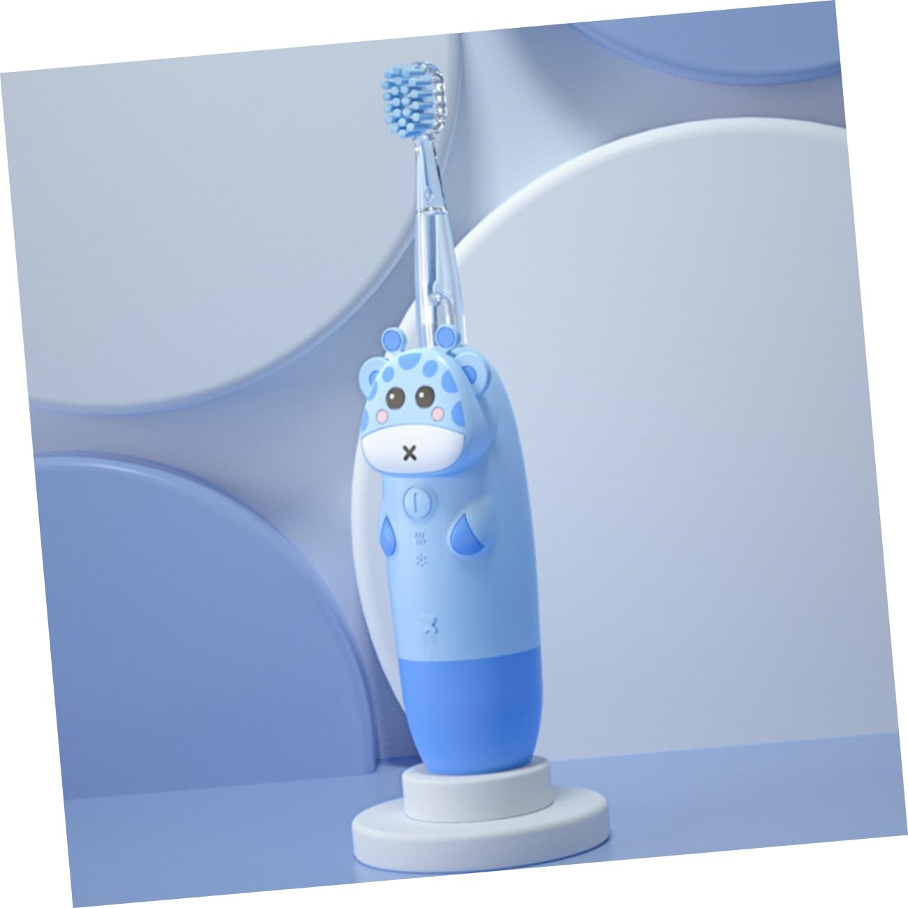 Cepillo de Dientes Sónico 1 Set para Niños Frecuencia Ajustable, Material Pc Adecuado para Cuidado Dental Infantil y Uso Diario