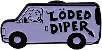 Amazon.com: Spectre Pins Diary of a Wimpy Kid Rodrick Loded Diper - Pin ...