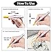 TFIVE Paint Pens Paint Markers on Almost Anything Never Fade Quick Dry and Permanent, Oil-Based Waterproof Marker Pen Set for Rocks Painting, Wood, Fabric, Plastic, Canvas, Glass, Mugs, DIY Craft