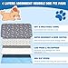 Puppy Pee Pads for Dogs,Upgraded Reusable Puppy Pads with Pheromones,Washable Pet Pads for Dogs & Cats,Durable Leak-Proof & Anti-Slip Pet Training Pads for Home & Travel (M:28