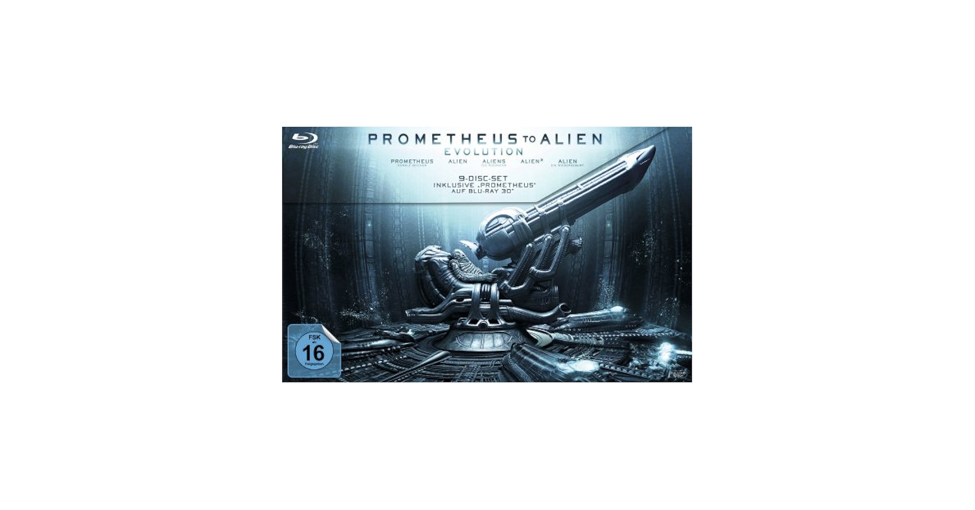 洋画・外国映画 PROMETHEUS TO ALIEN   [Blu-ray] Amazon.com: Prometheus to Alien: Evolution [Blu-ray