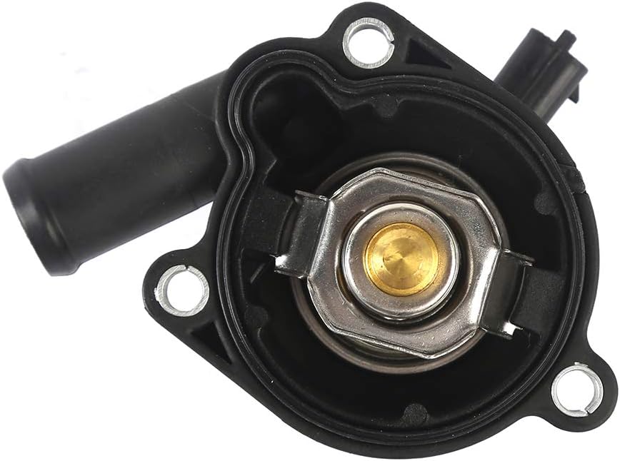 Thermostat Housing Assembly Compatible with 2013-2017 for Buick Encore 1.4L & 2011-2015 for Chevrolet Cruze 1.4L 1.8L & 2012-2017 for Chevrolet Sonic 1.4L 1.6L