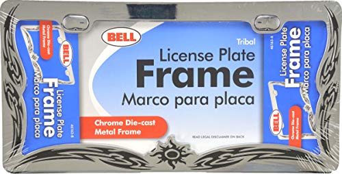 Bell Automotive 22-1-46163-8 Universal Tribal Design License Plate Frame