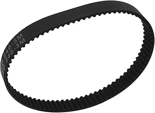 Heyiarbeit 3M240 Timing Belt Synchronous Closed Loop Rubber Timing Belt Timing Pulley Belt Synchronous Wheel Belt for 3D Printer, 10mm Width, 3mm Pitch, 80 Teeth, 240mm Length