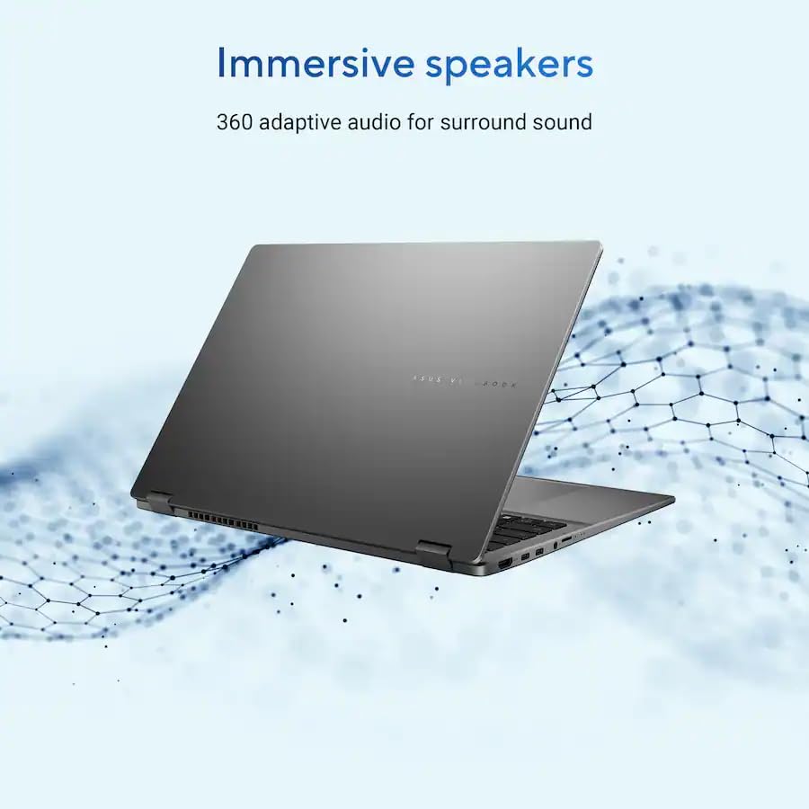 Image of ASUS Vivobook 16 Flip, 16 inch 2-in-1 Laptop, Ultra 7 258V, 32GB DDR5, 1TB SSD