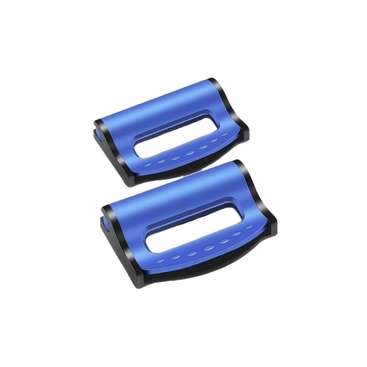 Woniyal 2 Pack Car Seatbelt Adjuster for Jaguar XF Sportbrake (X250),Neck Shoulder Positioner Comfort Protector Plastic Lock Strap Clamp Tensioner Clips,Blue