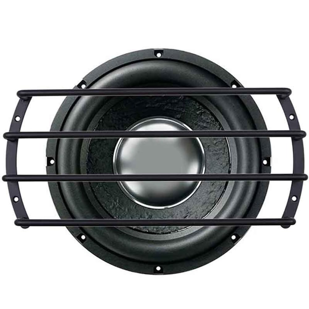 Copri Altoparlante da 12 Pollici Griglia In Metallo per Auto Griglia Universale per Subwoofer Bordi Arrotondati per Sistemi Audio per Auto e Casa