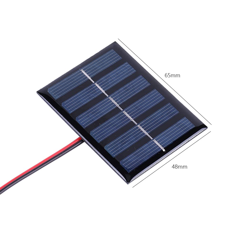 Generic 1 mini pannello solare 1 W 3 V 100 MA DIY Outdoor Camp caricatore solare Power Bank
