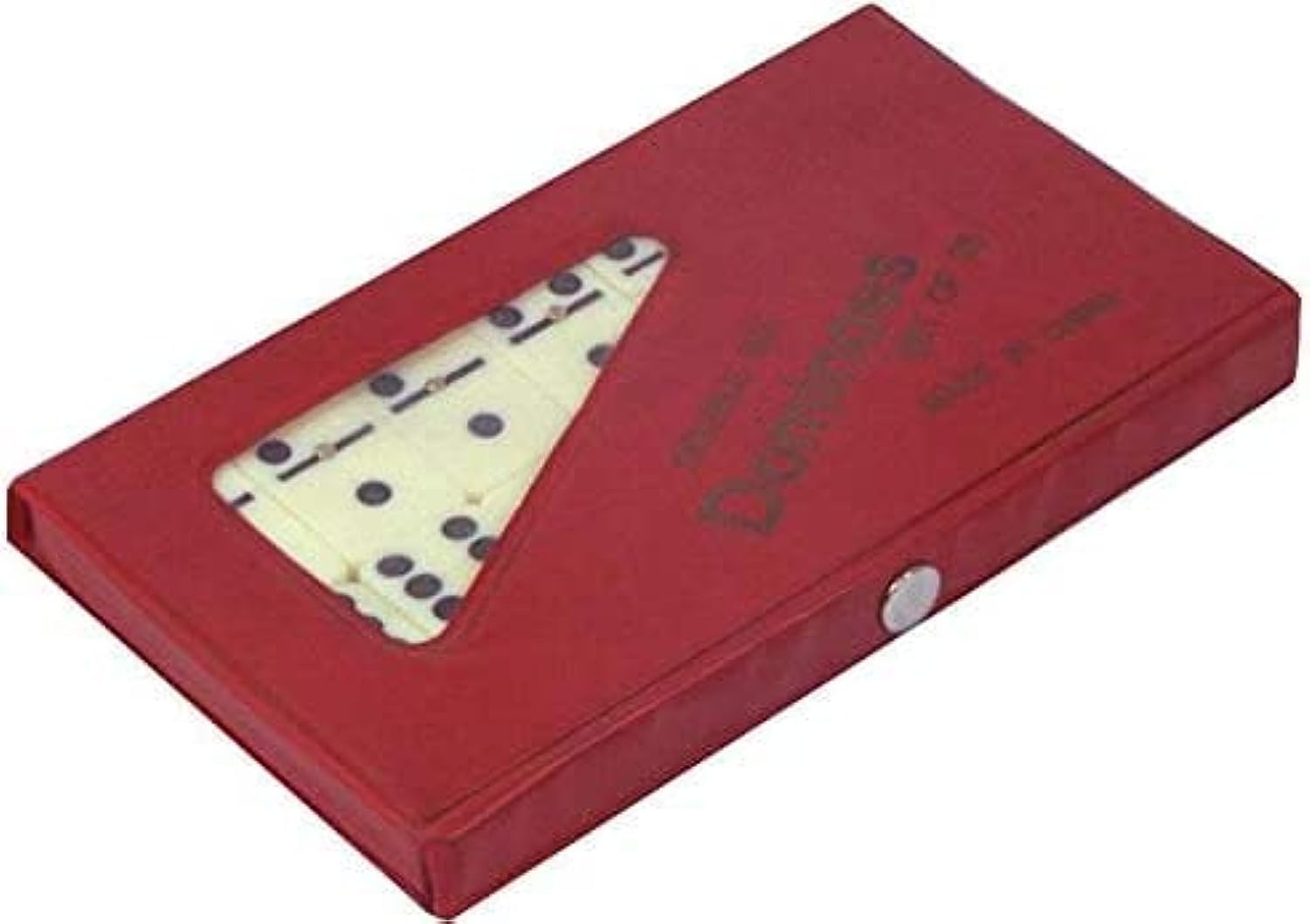 Dominos For Unisex, Box , 28 pieces (leather box)