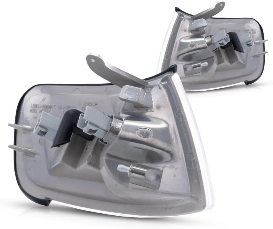 For 1994-1997 Honda Accord Side Marker Light Driver And Passenger Side | Pair | w/Bulbs DOT Certified For HO2551109, HO2550109 | 34300-SV4-A02, 34350-SV4-A02