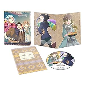 【Amazon.co.jp限定】ゆるキャン△2 (Blu-ray)(2巻、3巻連動購入特典:「アニメ描き下ろしイラスト使用ブラン..." 
