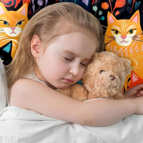 Housse de coussin chat lavable en velours pour canapé et lit - 6