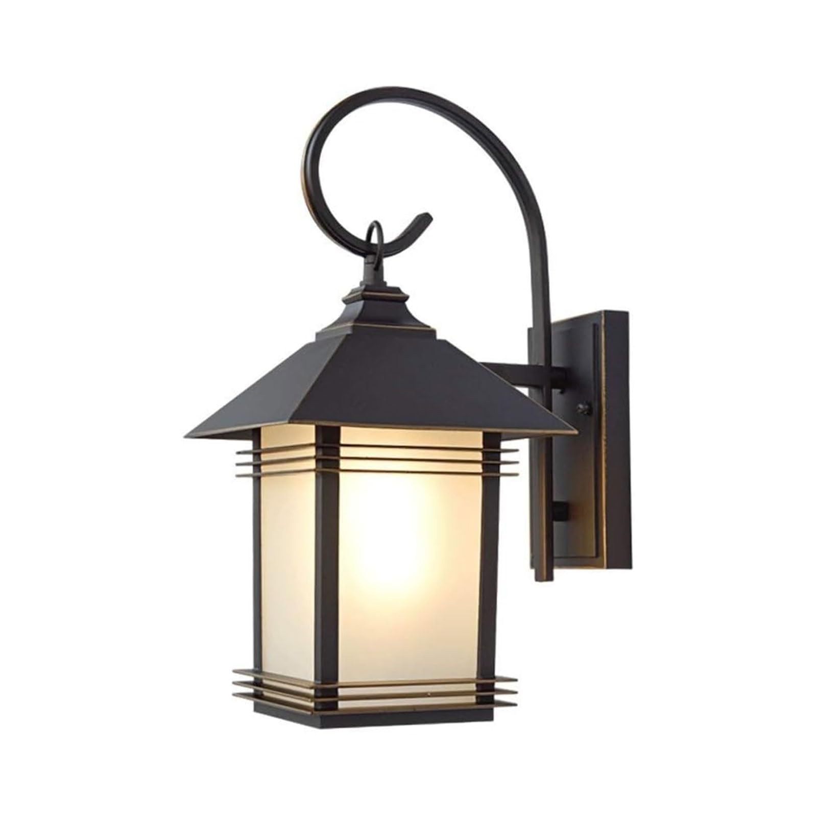 SMCCYYSD Japanese Outdoor Villa Wall Lamp Door Front E27 Sconce Waterproof Lights For Balcony Courtyard And Garden