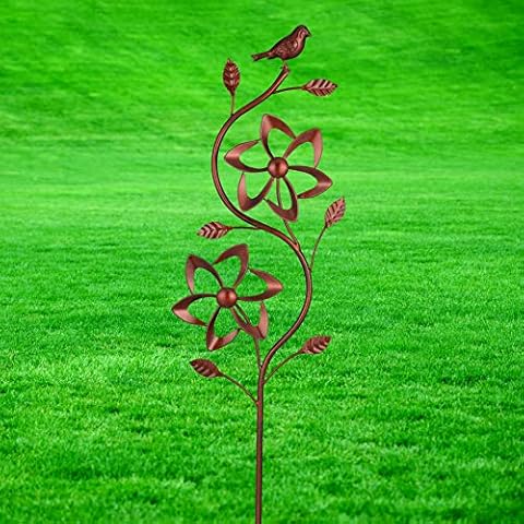 Marissa's Garden Bronze Bird Wind Spinner Cover