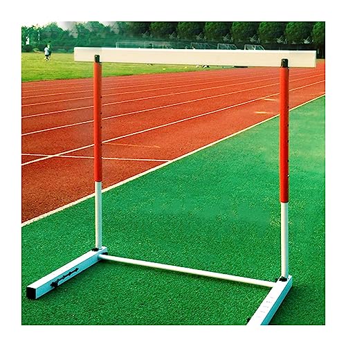 Obstáculos de agilidad para atletas, equipo de práctica deportiva de metal para clases de pista y educación física, equipo de entrenamiento de fitness fácil de instalar
