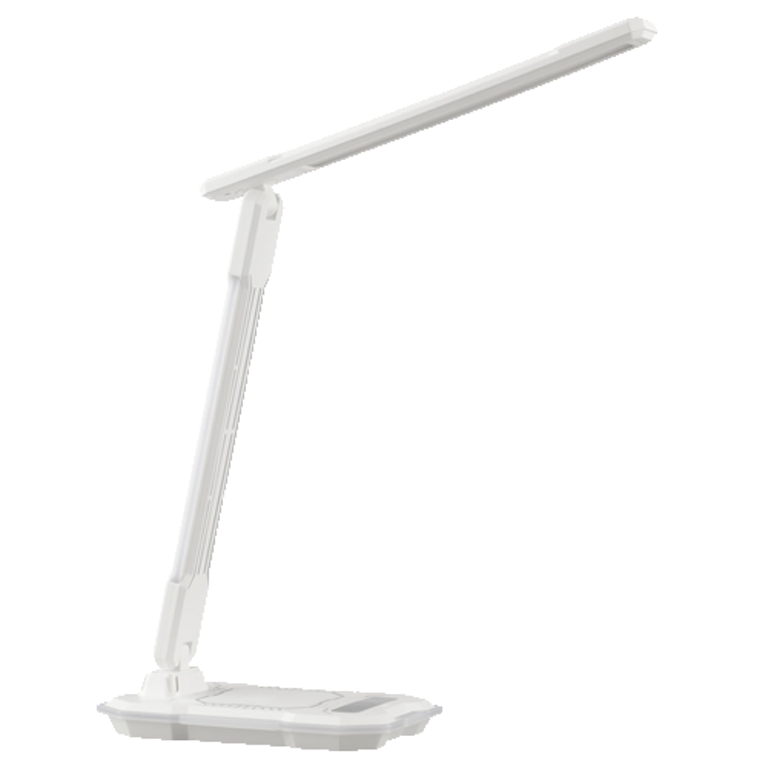 Lightbox LED Schreibtischlampe - dimmbare Schreibtischleuchte - Tischlampe mit Touch und USB - CCT-Funktion - Wireless Charging - RGB-Lichteffekt