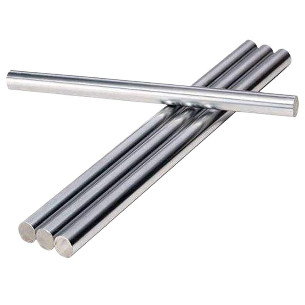 verchromte Linearwellen mit Gewindeenden, GCr15 verchromte gehärtete Linearwelle 8 mm 500–1000 mm Präzisionsführungsstange(16pcs 600mm)