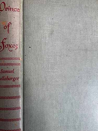 Prince of Foxes B001O8ASJA Book Cover