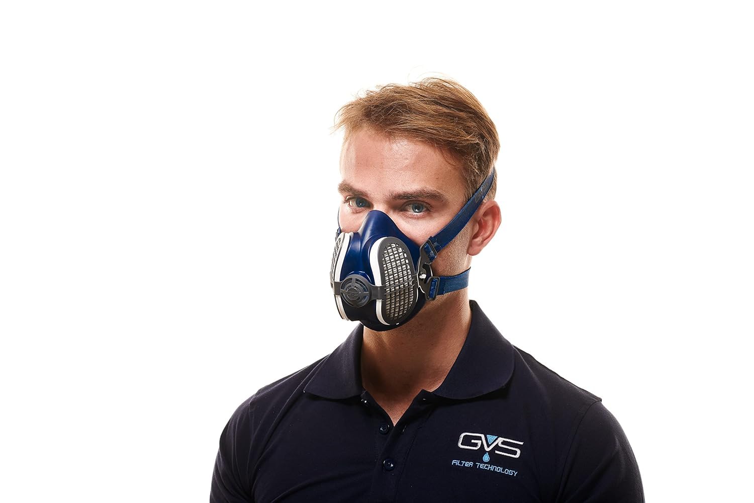 GVS SPR2343 Maschera Elipse con filtri sostituibili P3 per Polveri, taglia XL